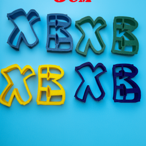Вирубка літери “Х” та “В” (Христос Воскрес) окремі
